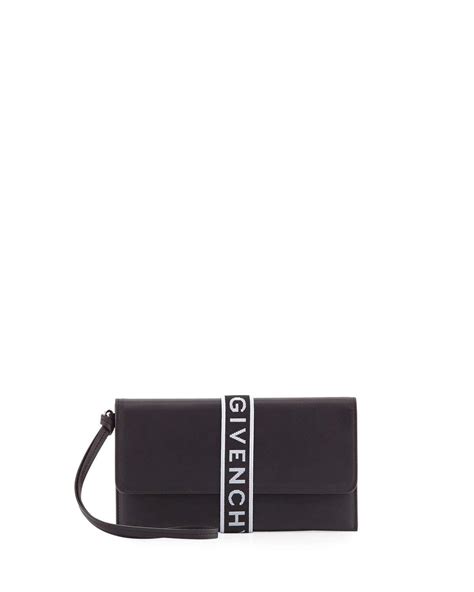 Givenchy Urban Flap Pouch Wristlet Wallet 